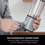 Ninja Blast Portable Cordless Blender (BC151IN) | 530ml, USB-C Rechargeable | Leak-Proof Lid - Image 8