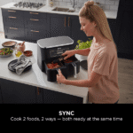 Ninja Foodi DualZone Air Fryer | 7.6L, 2 Drawers (AF300IN) | Cooking Surface Free from PTFE, PFOA & PFAS - Image 9