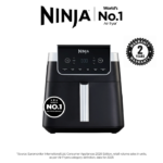 Ninja Air Fryer MAX PRO 6.2L (AF180IN) | Max Crisp Tech | Free from PTFE, PFOA & PFAS